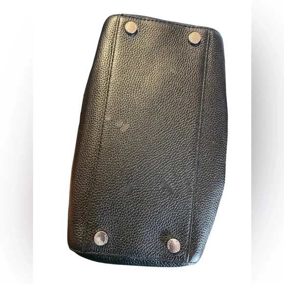 MICHAEL KORS PEBBLED LEATHER SATCHEL CROSSBODY BAG - Picture 4 of 5